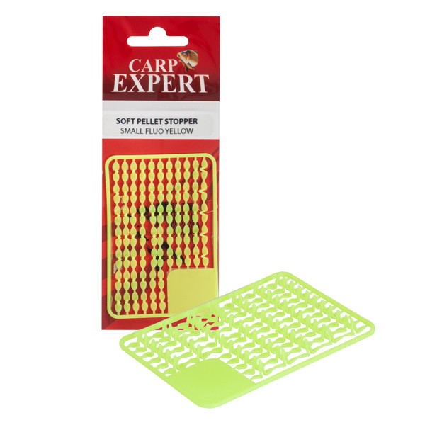 Стопор Carp Expert Soft Pellet Stopper малий Fluo помаранчевий
