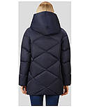 Жіночий стьобаний пуховик Finn Flare A18-32007-101 синій 2XL, фото 4