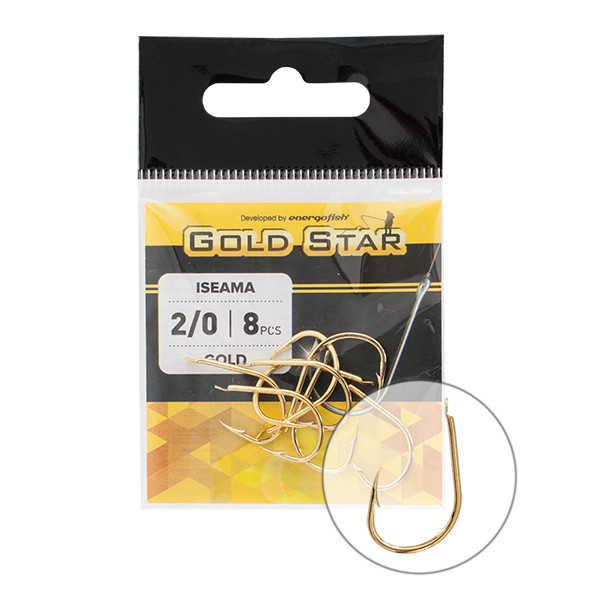 Гачок Gold Star Iseama G 2/0 8 шт.