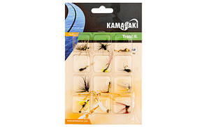 Набір мушок Kamasaki Fly Set 12шт.