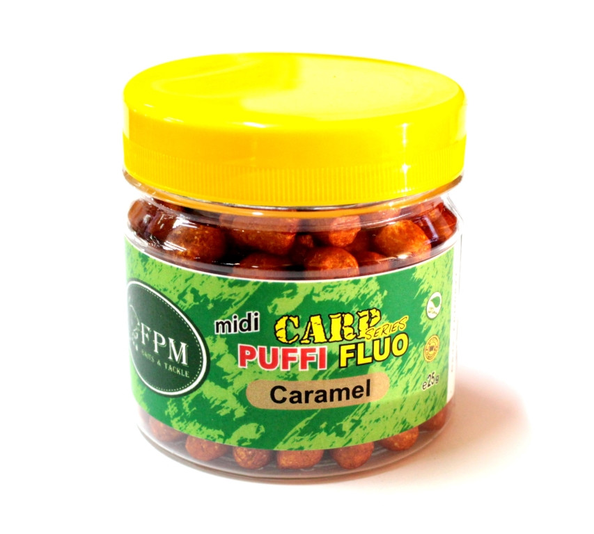 Повітряне тісто FPM Puffi Midi Fluo 25г в банці Caramel Карамель