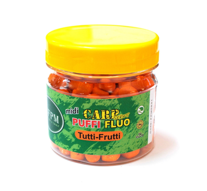 Повітряне тісто FPM Puffi Midi Fluo 25г в банці Tutti Frutti Тутті-Фрутті