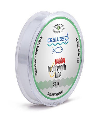Жилка Cralusso Prestige Feeder Hooklength Line Clear 50 м 0.12 мм 2.28 кг (2085)