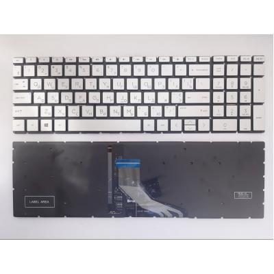Клавіатура ноутбука HP Pavilion 15-DA. 250/255 G7 серебр (A46127)
