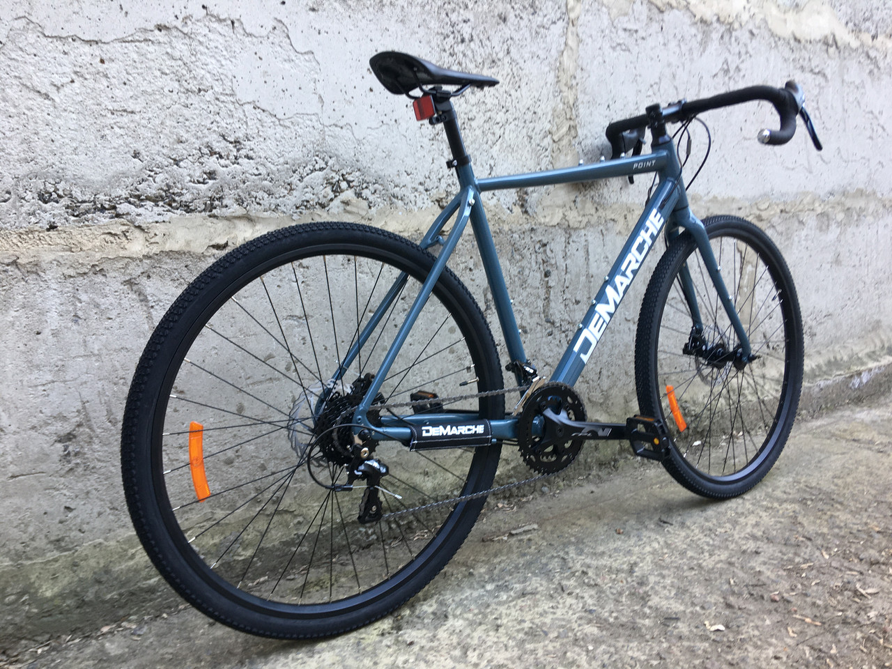 Гравійний велосипед DeMARCHE Gravel Point 28" L-TWOO (рама S, 18S, 2х9) 2022