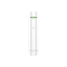 Бездротовий датчик розбиття скла Ajax GlassProtect white