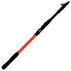 Спінінг із котушкою в зборі 2.1 м. + снасті для лову хижої риби в коробці, фото 5