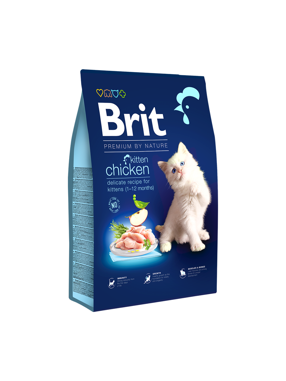Brit Premium by Nature Cat Kitten сухий корм для кошенят - 0,3 кг