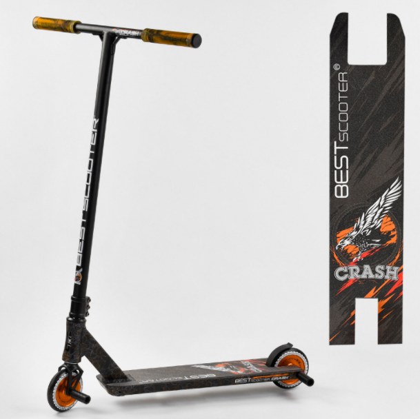 Самокат трюковый Best Scooter 65640 HIC-система пеги