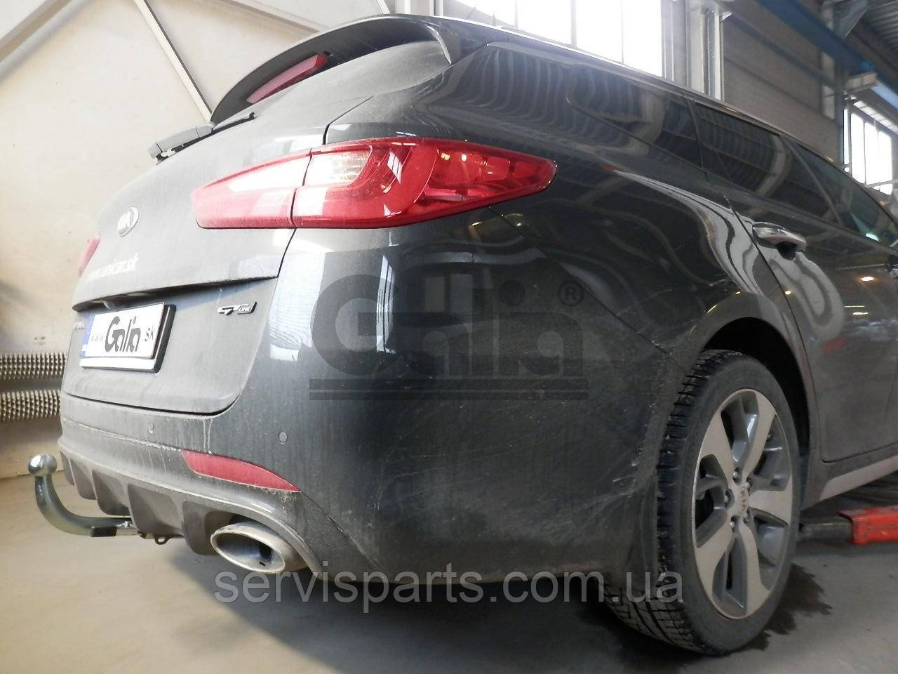 Фаркоп Kia Optima JF 2015-2020 (Кіа Оптіма вагон) оцинкований