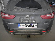 Фаркоп Kia Optima JF 2015-2020 (Кіа Оптіма вагон) оцинкований, фото 3