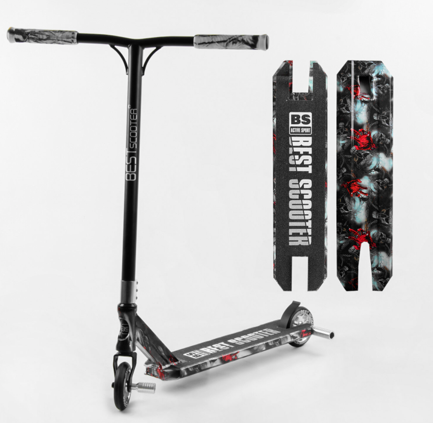 Самокат трюковий з пегами Best Scooter