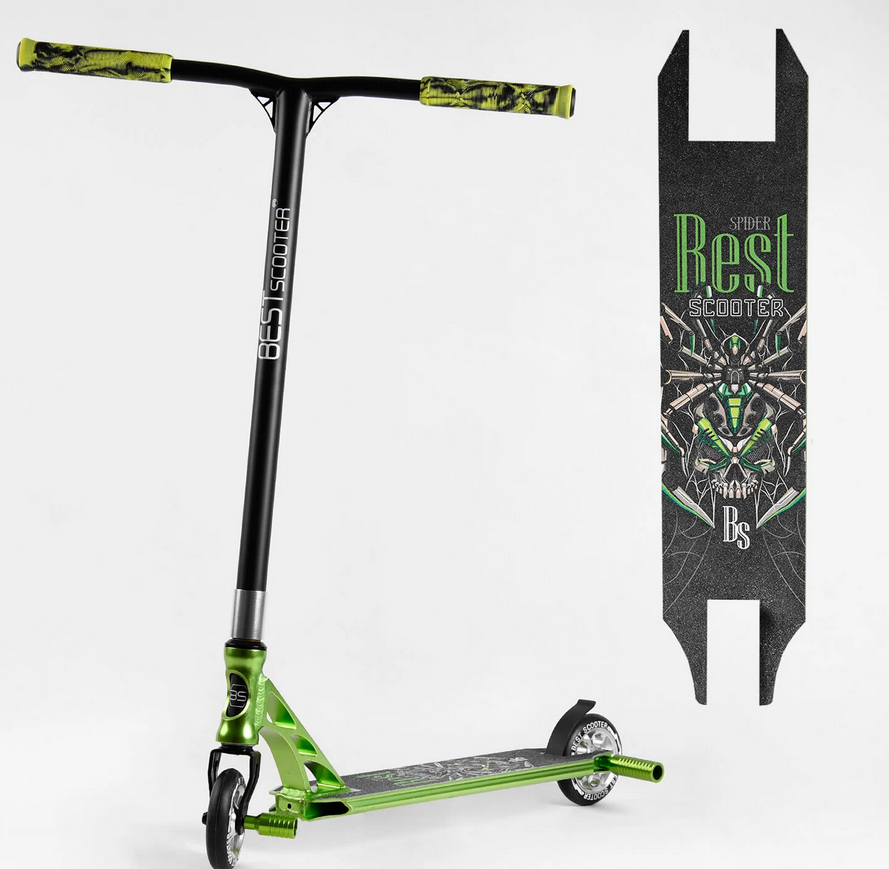 Трюковий двоколісний самокат Best Scooter