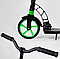 Складаний самокат двоколісний Best Scooter 62798/колеса PU/1 амортизатор/з підніжкою/чорно-зелений, фото 7