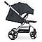Дитяча прогулянкова коляска El Camino чорна, фото 3
