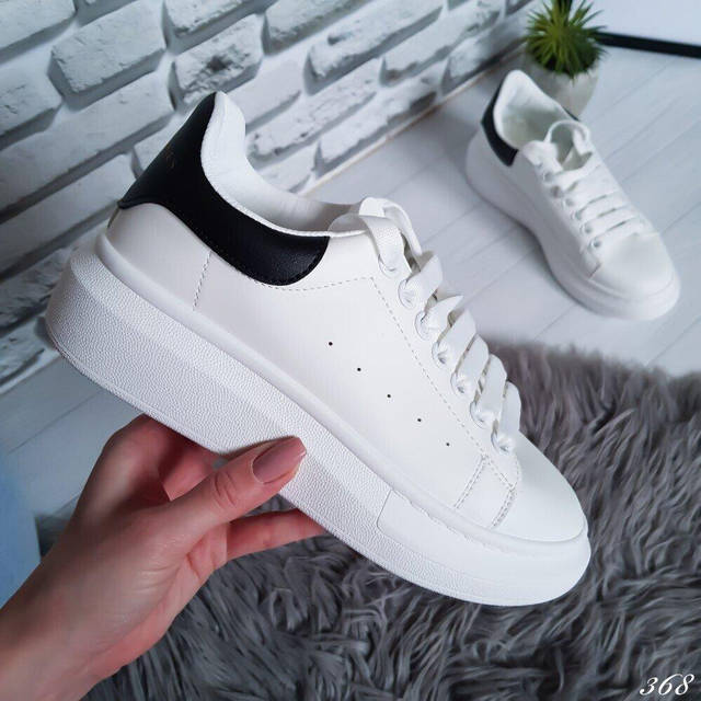 Alexander McQueen スニーカー ホワイト 36 Снікерcи MCQ Alexander McQueen 553680 WHGP5 Білий | evzuttya.com.ua