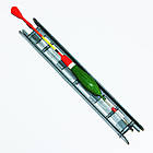 Вудка поплавцева з обладнанням 4 м. (2 шт.) + чохол набір No2, фото 2