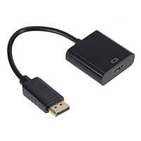 Переходник конвертер DisplayPort на HDMI Адаптер преобразователь Display Port для Windows Mac