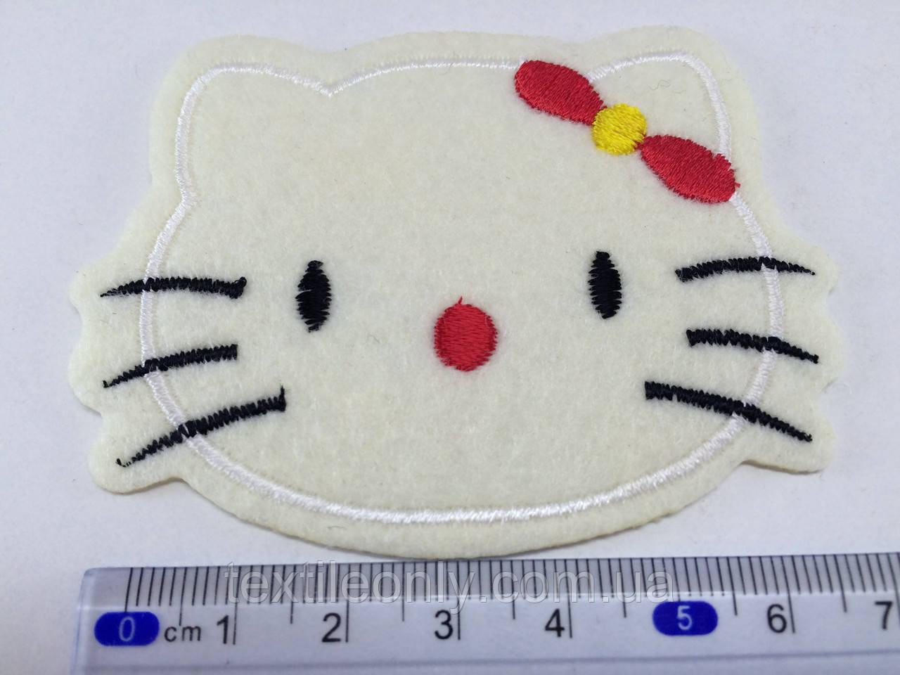 Нашивка Кітті/kitty 80х63 мм