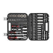 Набір інструментів 94 од. STORM, 1/2", 1/4", Сr-V INTERTOOL ET-8094, фото 3