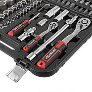Набір інструментів 94 од. STORM, 1/2", 1/4", Сr-V INTERTOOL ET-8094, фото 5