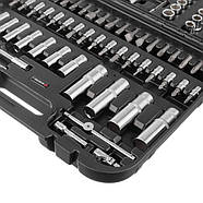 Набір інструментів 94 од. STORM, 1/2", 1/4", Сr-V INTERTOOL ET-8094, фото 7