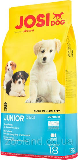 Josera JosiDog Junior для цуценят і молодих собак, 18 кг