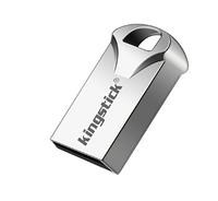USB мини Флешка для компьютера 64ГБ Kingstick 64gb металлическая флешка Серебристый