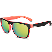 Модные Солнцезащитные очки QUISVIKER QP5 черные поляризационные для мужчин и женщин очки от солнца Polaroid