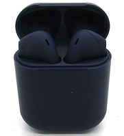 Беспроводные наушники с микрофоном Bluetooth наушники в кейсе WUW R96 Синий