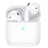 Беспроводные блютус наушники с микрофоном сенсорные наушники Hoco Apple AirPods EW03 Белый