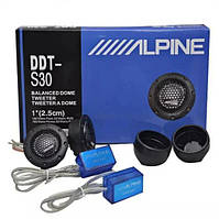 Автомобильные ВЧ динамики твитеры Alpine DDT-S30 180W