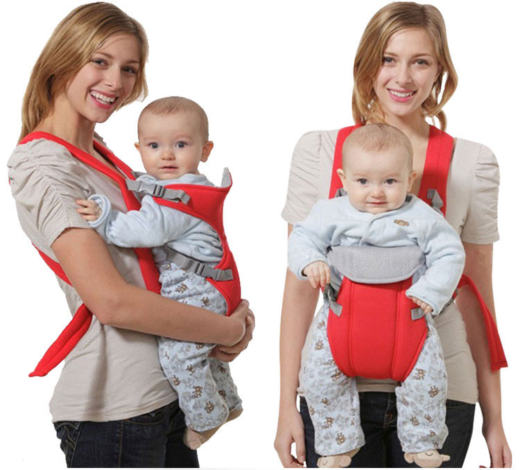 Детский Слинг-рюкзак Baby Carriers для переноски ребенка в возрасте от 3 до 12 месяцев - фото 1 - id-p1598045556