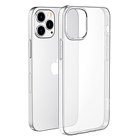 Чехол бампер для Iphone 12 Pro Max Hoco Light series TPU case Прозрачный