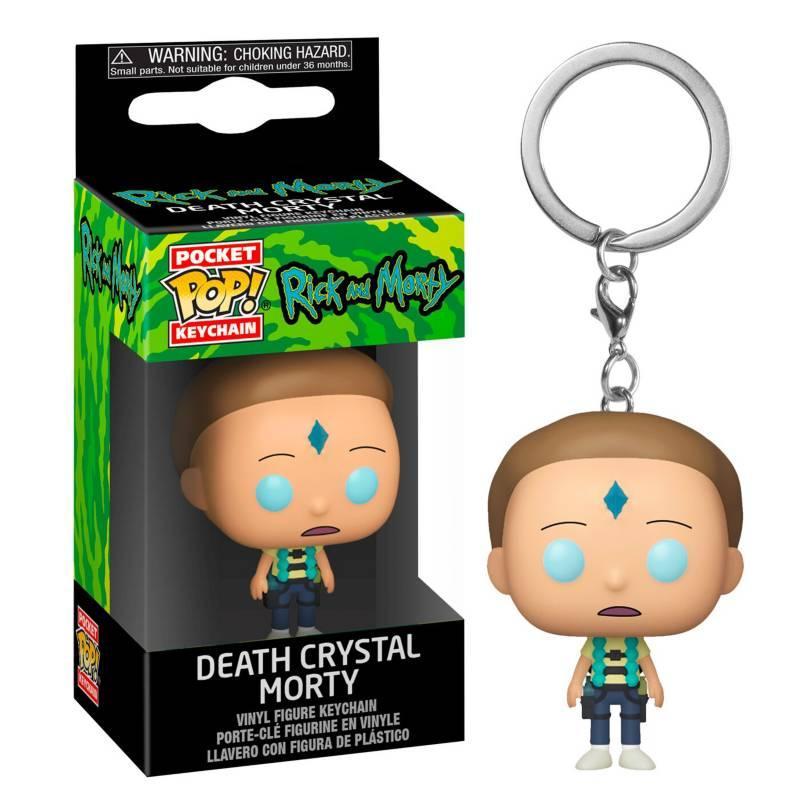 Crystal death. Фигурка Funko Pop! Rick & Morty: парящий Морти с кристаллом смерти 44248.