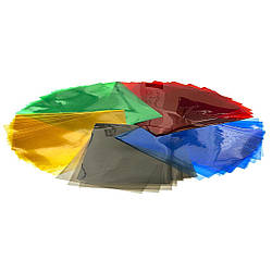 Обкладинки А4 прозорі Agent 180 мкм асорти, упаковка по 100 штук