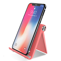 Подставка держатель на стол для мобильного телефона, планшета Olaf Розовый