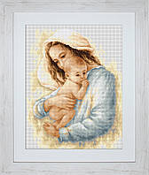 B537 Мать и дитя. Luca-S. Набор для вышивания нитками