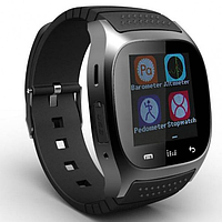 Умные смарт часы Bluetooth Smart Watch M26 Черный