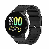 Умные смарт часы браслет Bluetooth Smart Watch 119 Plus Черный
