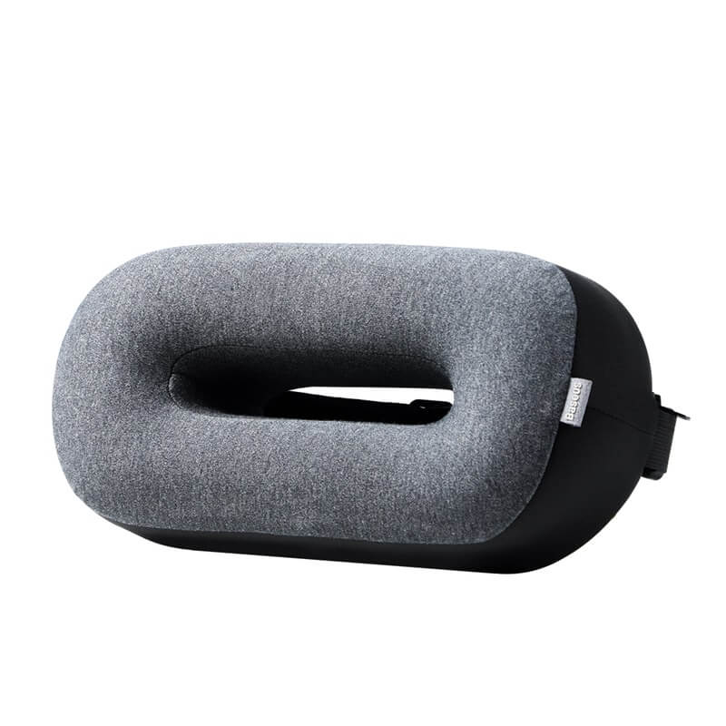 Дорожная подушка на подголовник для шеи BASEUS Floating Car Headrest (CRTZ01-B01) Черный - фото 1 - id-p1598040056
