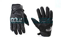 Перчатки мотоциклетные, теплые XL-Чёрные VE-303 (354243)