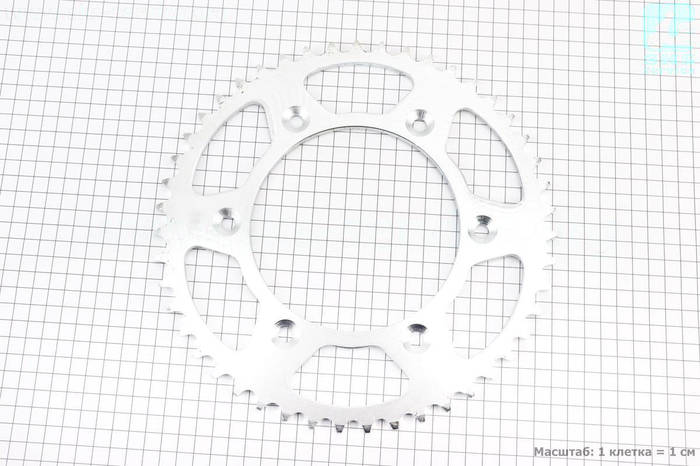Зірка задня 520-47T d=125; 6 відв.*153mm Loncin-LX250GY-3 (світлий