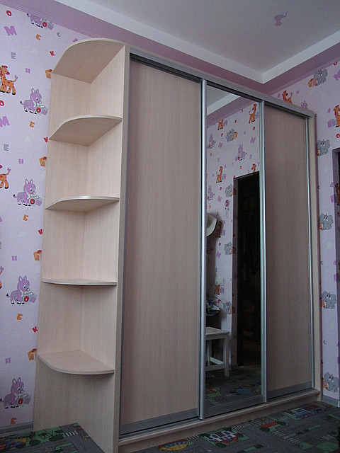 А-1862 Шкаф-купе Гранд Размер 2100*600*2400 с угловой полкой по ...