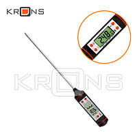 Термометр электронный кухонный с щупом 1.2" ЖК -50~300°C TP101