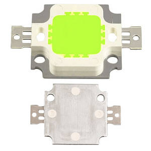 Світлодіодна матриця 10Вт LED 450-540лм 9-10В, зелена
