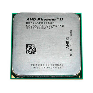 Процесор AMD Phenom II X4 965, 4 ядра, 3.4ГГц, AM3