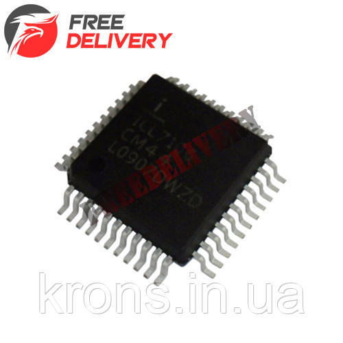 Чіп ICL7106CM44 ICL7106 QFP44, Драйвер LCD/LED АЦП, фото 1