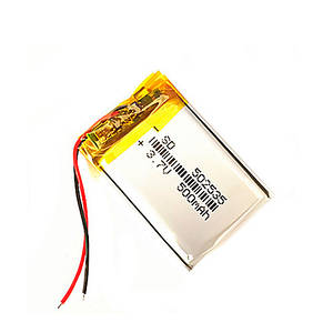 Акумулятор 502535 052535 Li-pol 3.7В 500мАг для RC моделей MP3 MP4 GPS