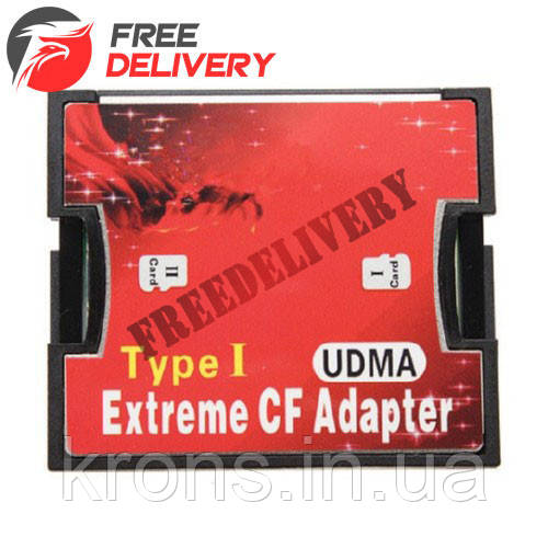 MicroSD, 2x TF - CompactFlash CF Type I адаптер